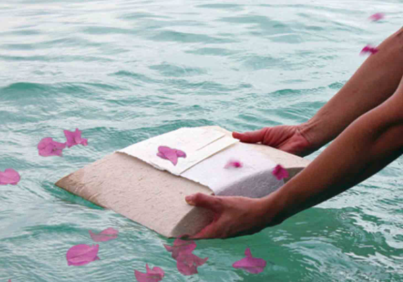 Scattering Ashes At Sea