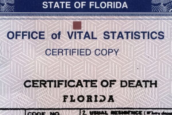 Florida Death Certificates